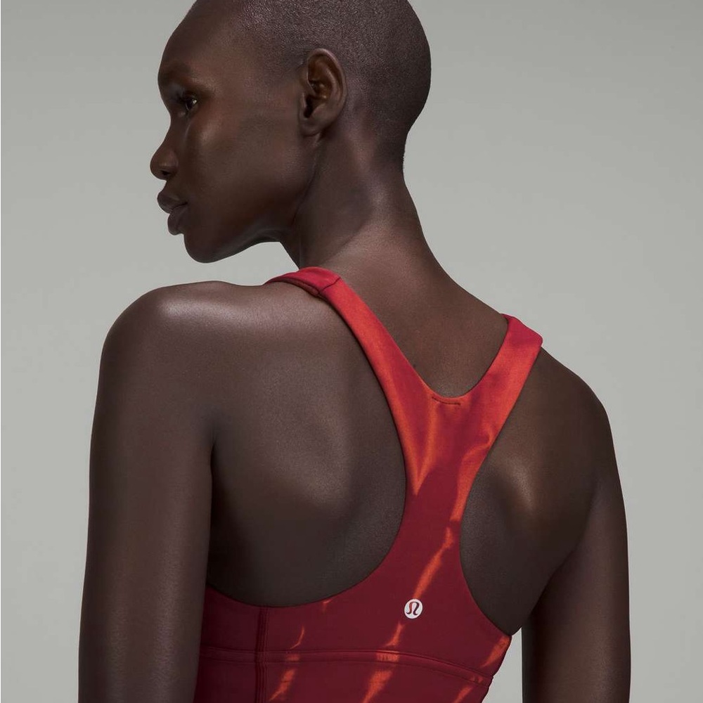 (A11) Lululemon Wunder Train Longline Bra Fade *Medium Support, C/D Cup, NWT - Picture 4 of 6